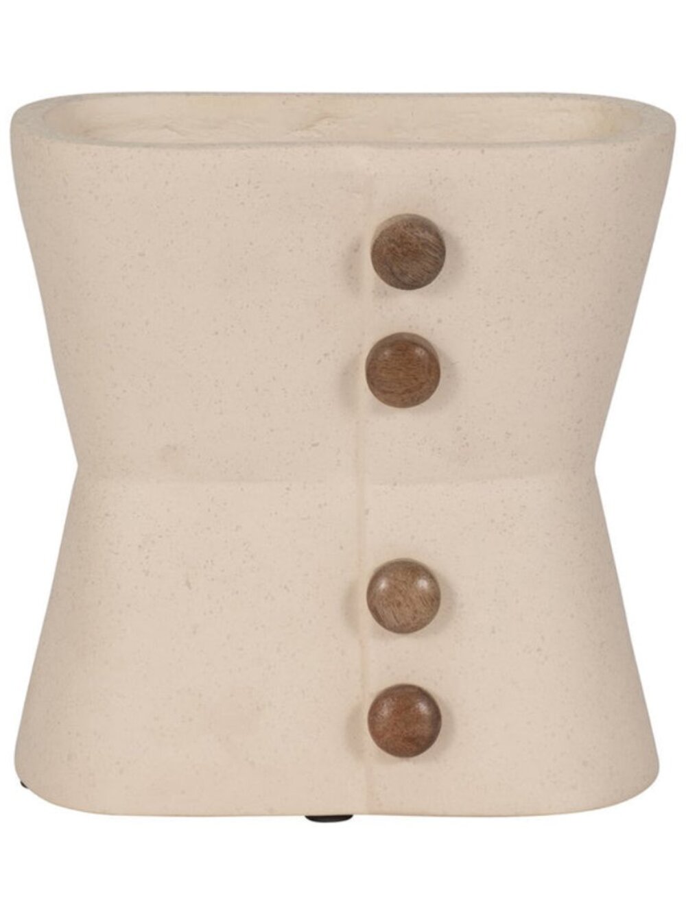 8" Button Vase